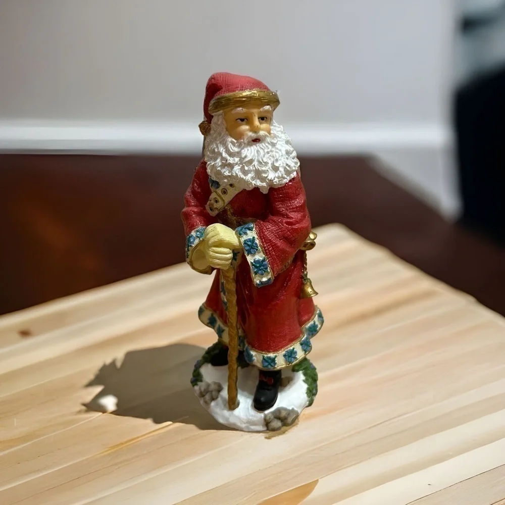 Vintage International Santa Claus Collection Italy Ceramic Figure Christmas